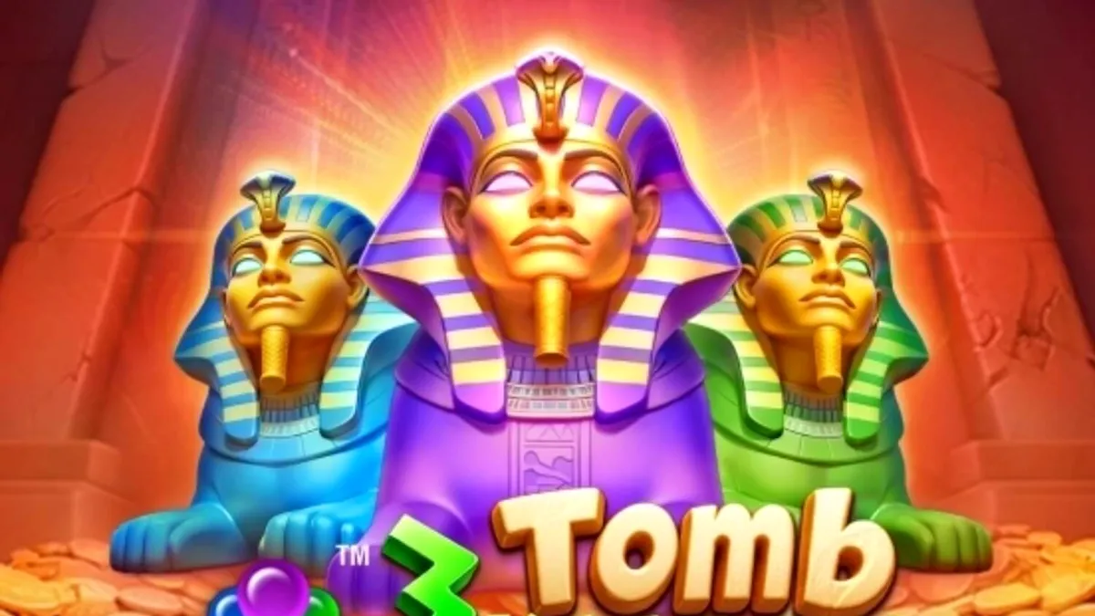 Tampilan visual slot 3 Tomb Keepers dengan tema Mesir kuno